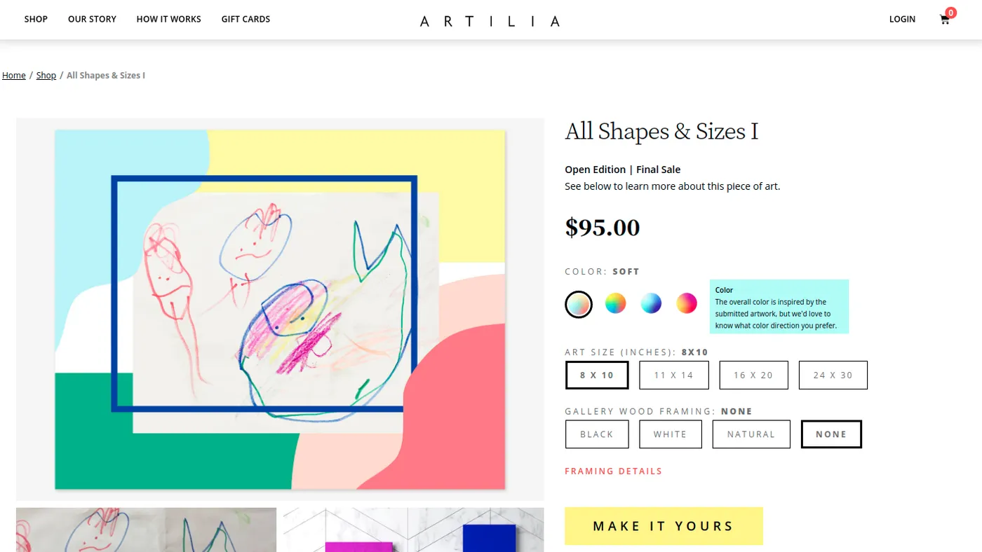 Artilia — project visual
